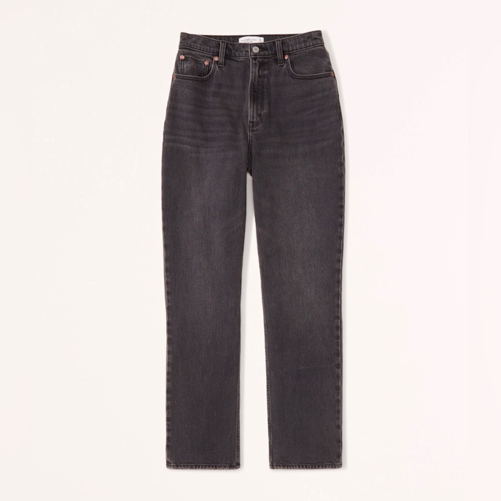 Curve Love Ultra High Rise 90s Straight Jean Split Hem